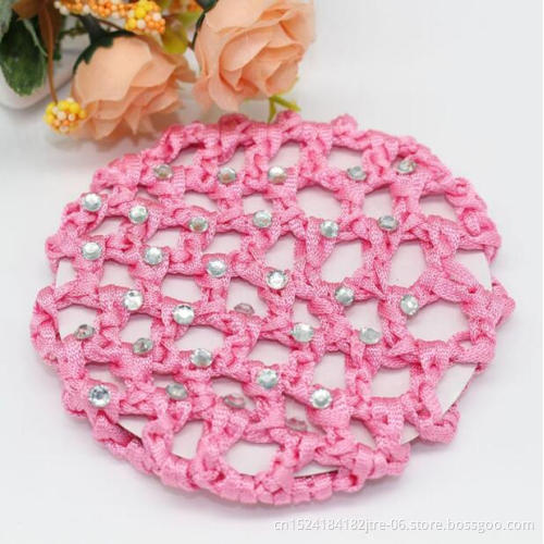 Wholesale cheap ballet dance hair bun net, hair net for bun